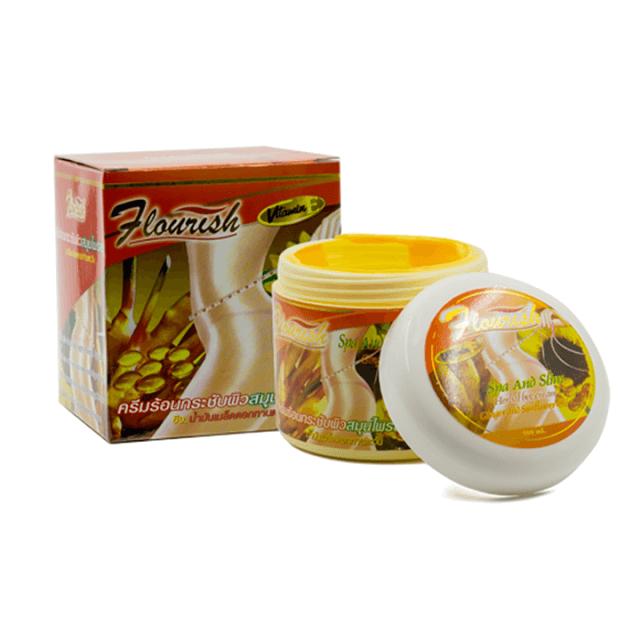 [HCM]Kem tan mỡ gừng ớt FLOURISH 500g Thái Lan