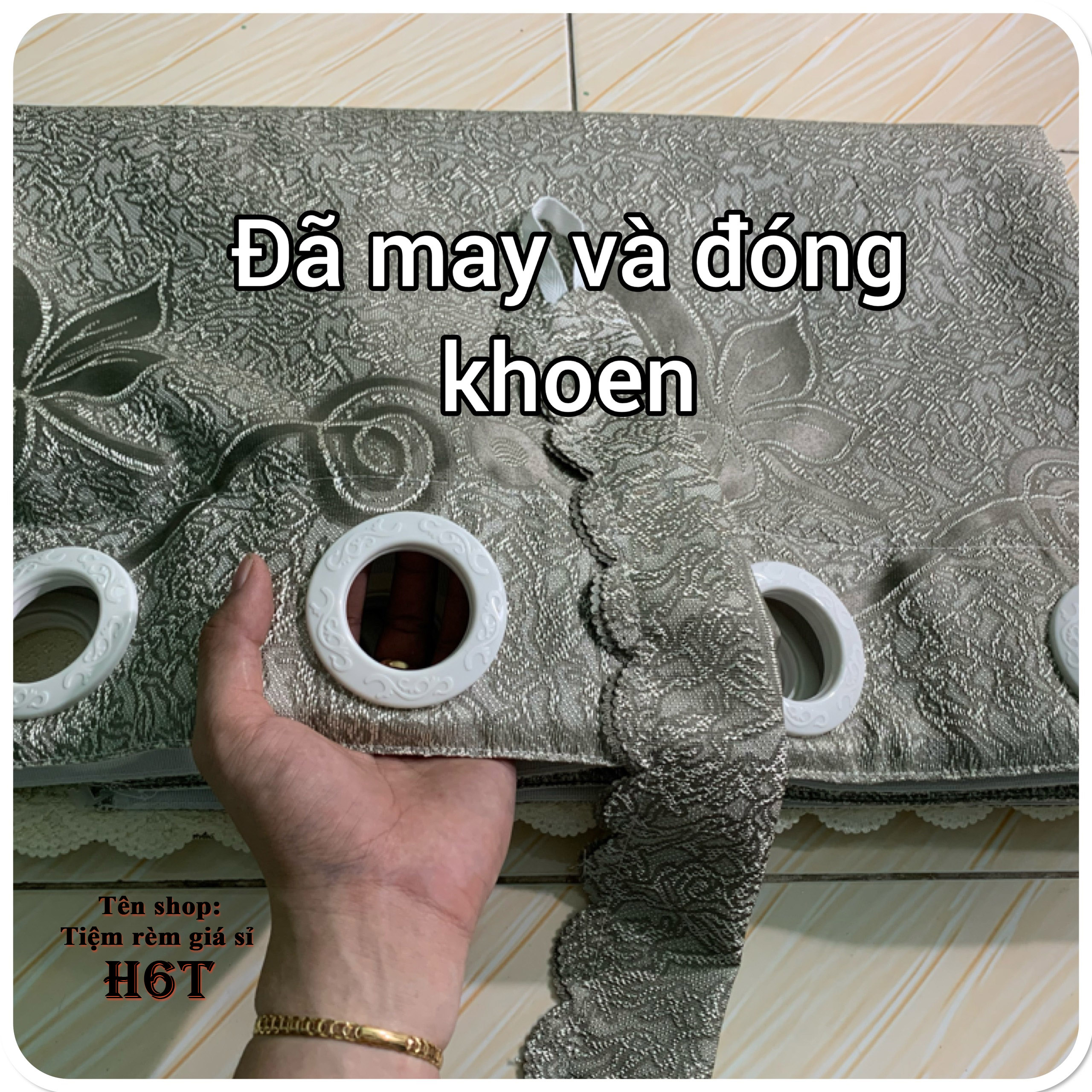 RÈM CỬA LỚN - mã GT