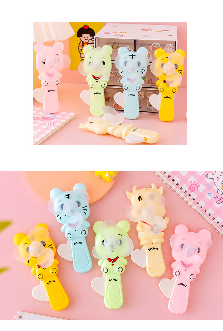 Quạt mini bóp tay dễ thương cho bé cầm chơi