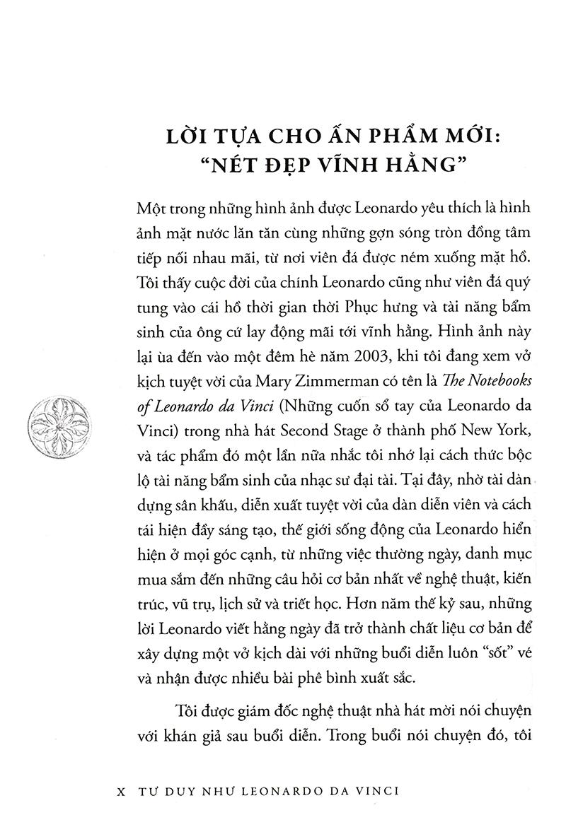 Sách - Tư duy như Leonardo Da Vinci