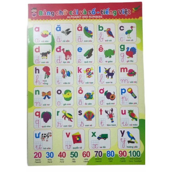 Bảng Chữ Cái Và Chữ Số
