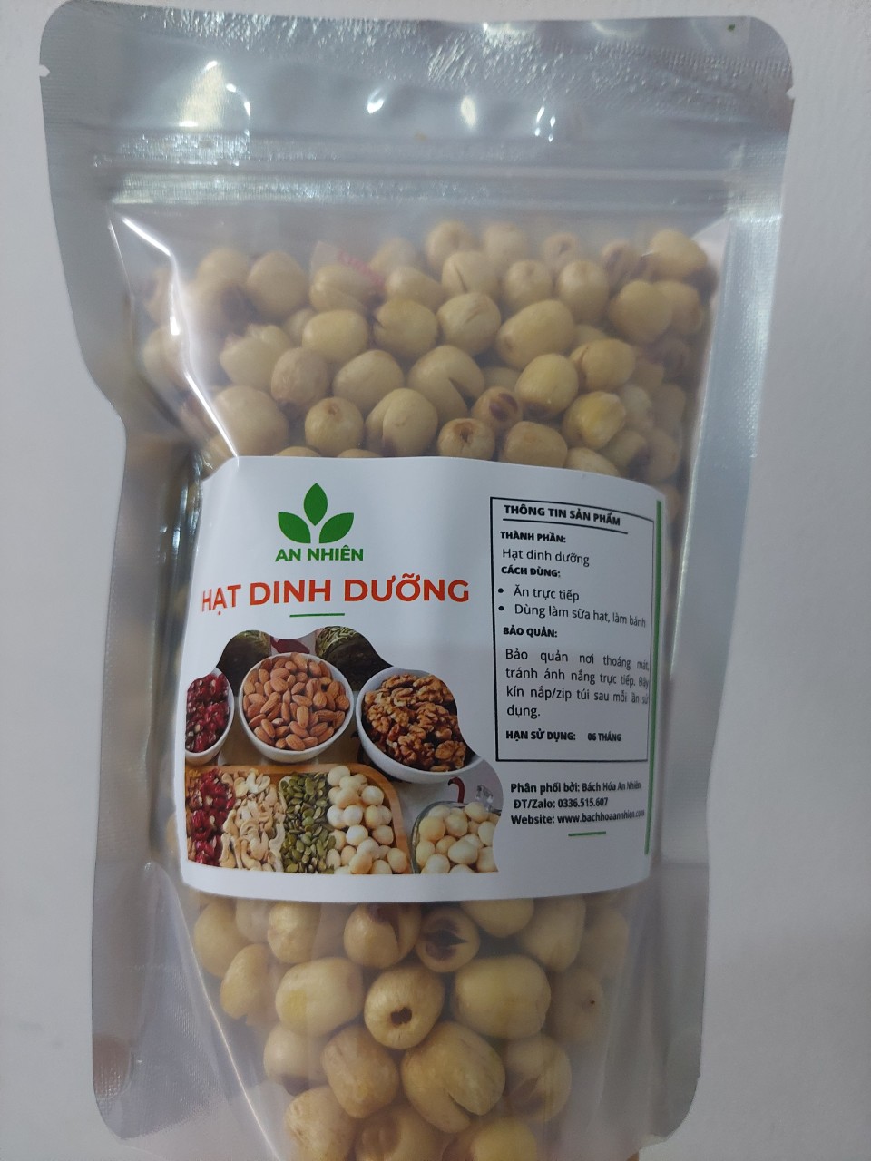 Hạt sen sấy giòn ngon An Nhiên