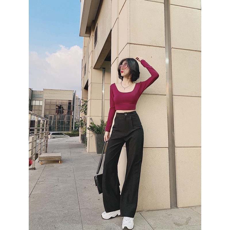 Quần Ống Rộng 100Cm Siêu Sang