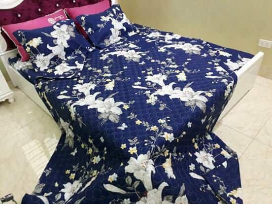 Bộ 5 Món Chăn hè Cotton Poly Mẫu Mới (RMT)