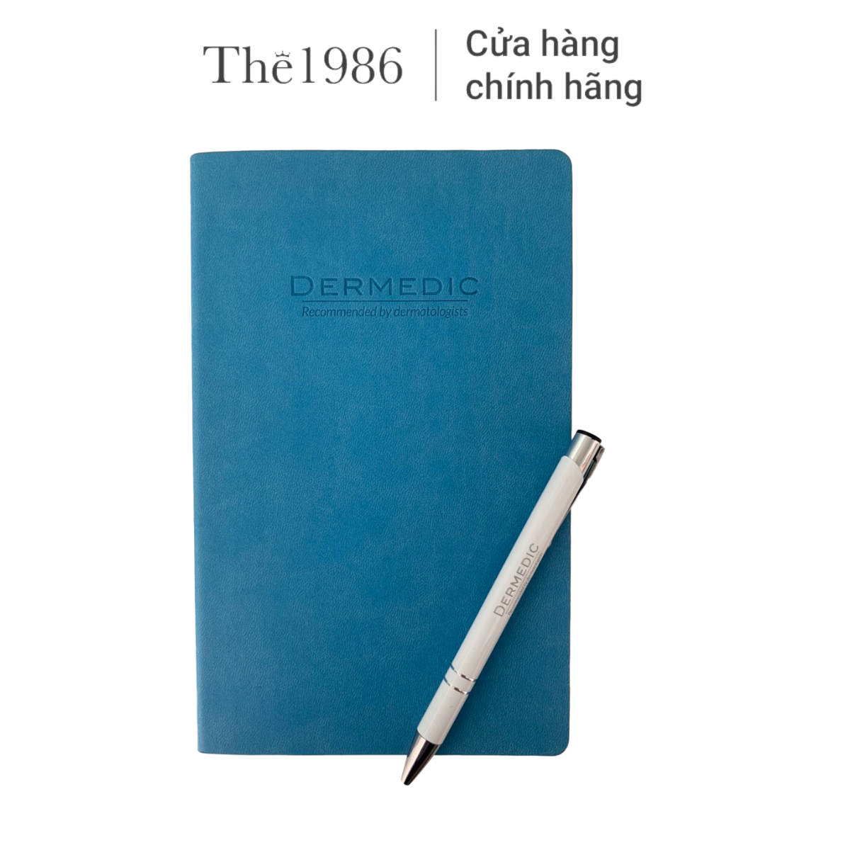 [HÀNG TẶNG - KHÔNG BÁN] Sổ tay Notebook màu xanh Dermedic