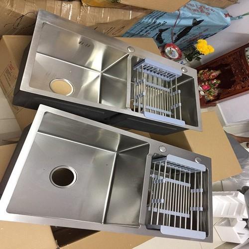 Chậu Rửa Chén Bát Cáo Cấp SUS 304