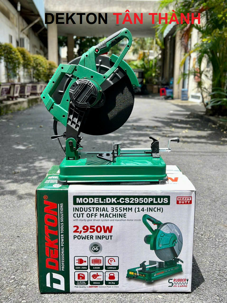 Dekton table iron cutting machine CS2950Plus /2950W