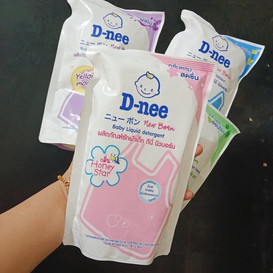 (Chính Hãng) Nước giặt Dnee Thái Lan túi 1.4 lít cho bé