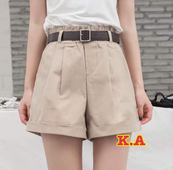 QUẦN KAKI ĐÙI GẤP GẤU(KHÔNG THẮT LƯNG)