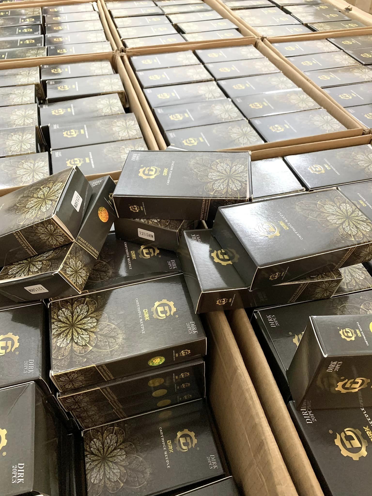 Kim pen phun xăm dirik chính hãng - hộp 20 cây