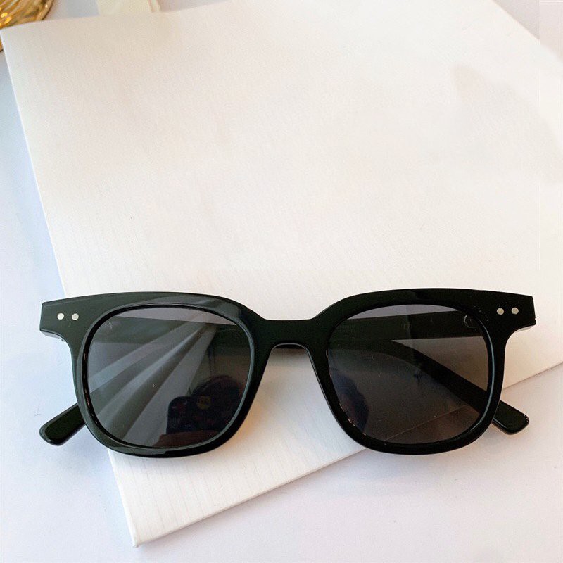 Mắt kính thời trang chữ v form nhỏ hn028 2 chấm nhiều màu hot trend