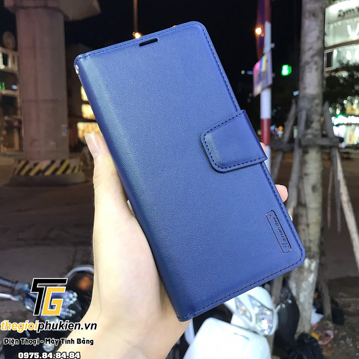 Bao da dạng ví iPhone 14 Plus hiệu Hanman có quai cài