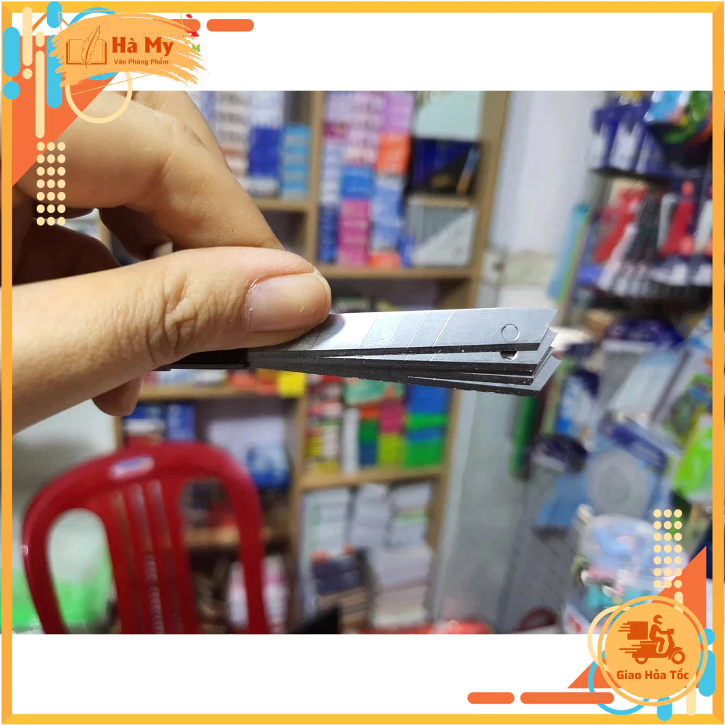 Hộp 10 Lưỡi Dao Lớn/Nhỏ UniCorn Vàng SL100/SL150