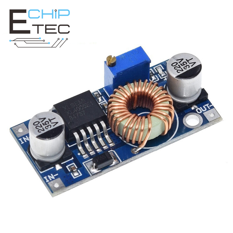 DC-DC XL4005 DSN5000 Beyond LM2596 Mô-đun Nguồn 5A Có Thể Điều Chỉnh Mô-đun Bước Xuống 5A Dòng Điện Cao