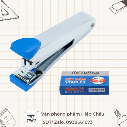 Bộ bấm kim số 10 Flexoffice FO-ST02 (FS)