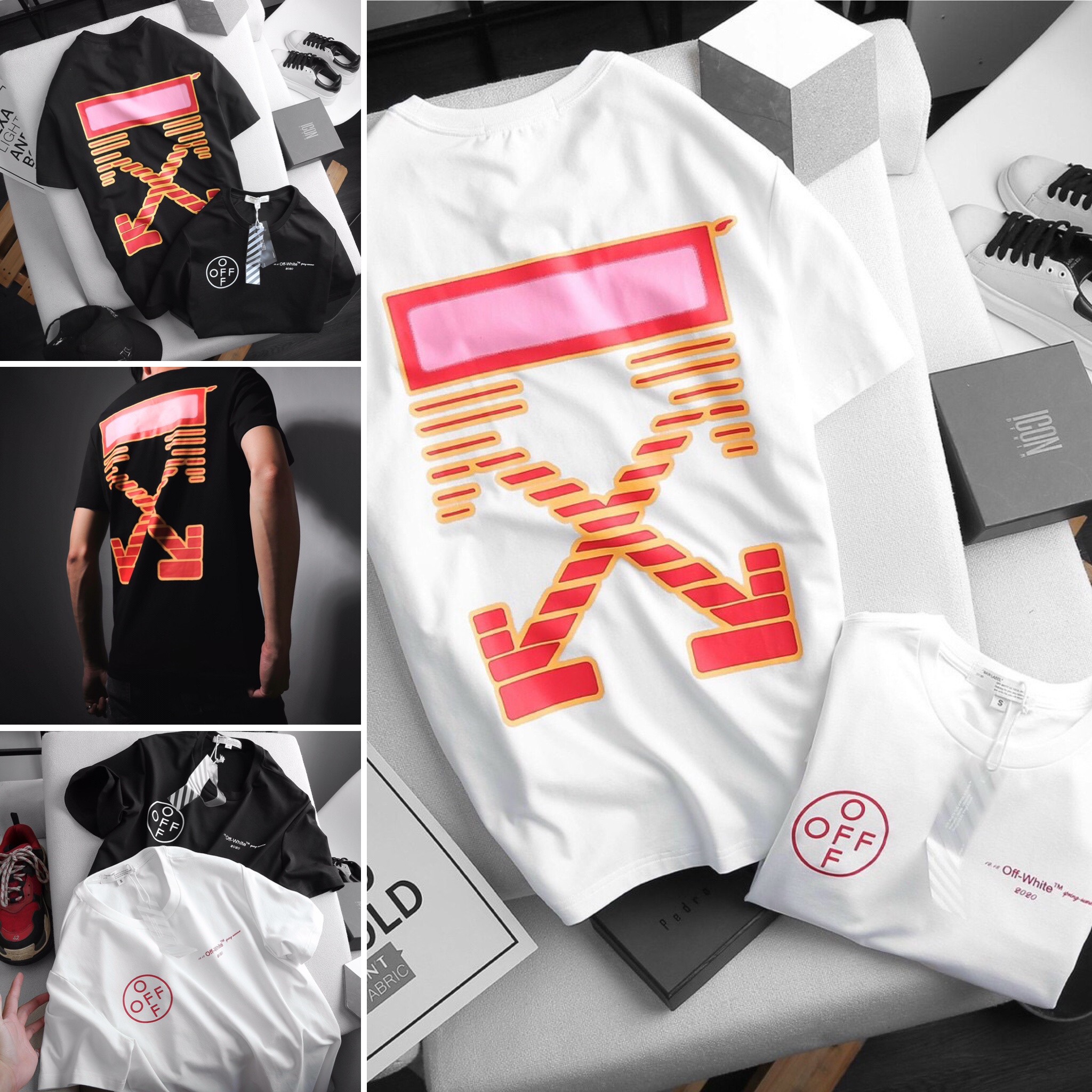 [FREESHIP MAX] Áo thun OFF WHITE áo phông OFF WHITE dáng Unisex  (JUSTINSHOP.VN)