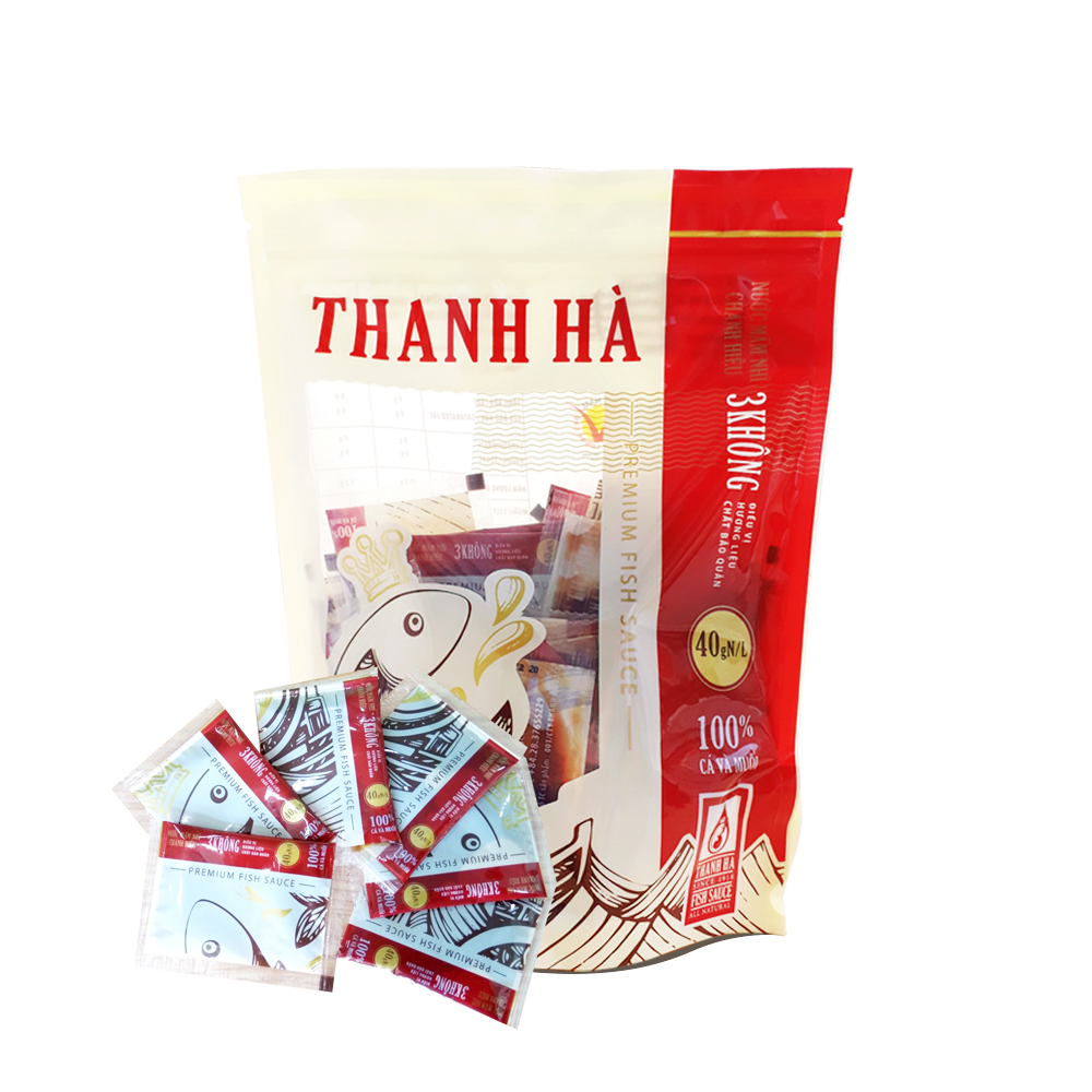 Nước mắm Gói Thanh Hà 40N - 350g (7g x 50 gói nhỏ)
