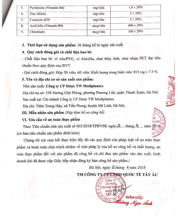 OvaQ1 - Đa Nang Buồng Trứng (Hộp 30 viên)