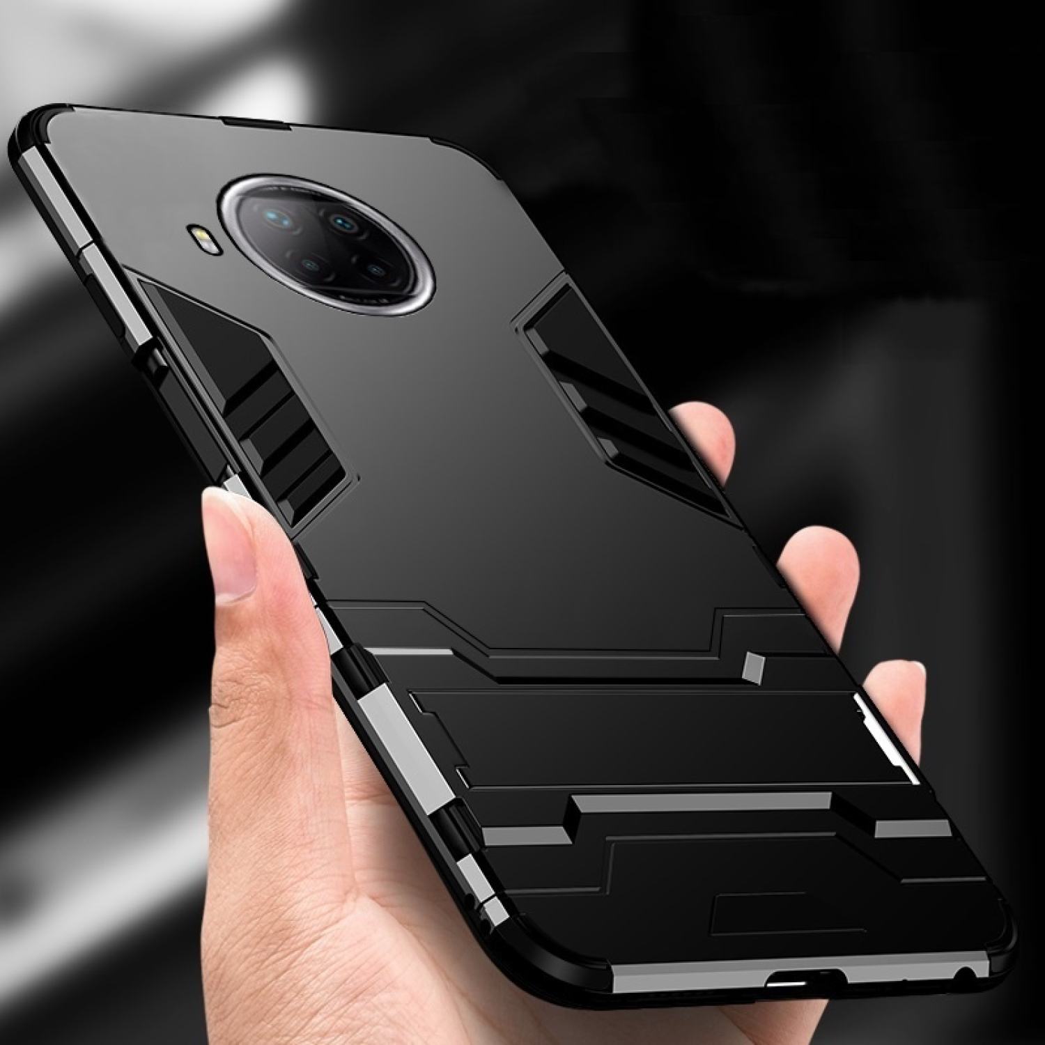 Ốp lưng xiaomi redmi note 9 pro 5g, mi 10t lite 5g chống sốc iron man