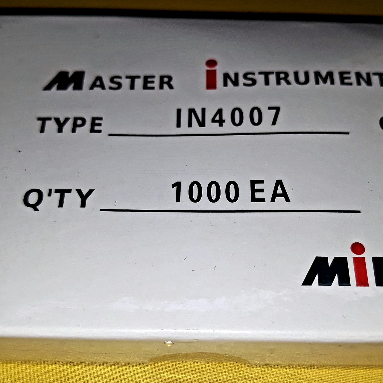 DIOT chỉnh lưu 1N4007 – 1A/1000V, ( Mã 129 )