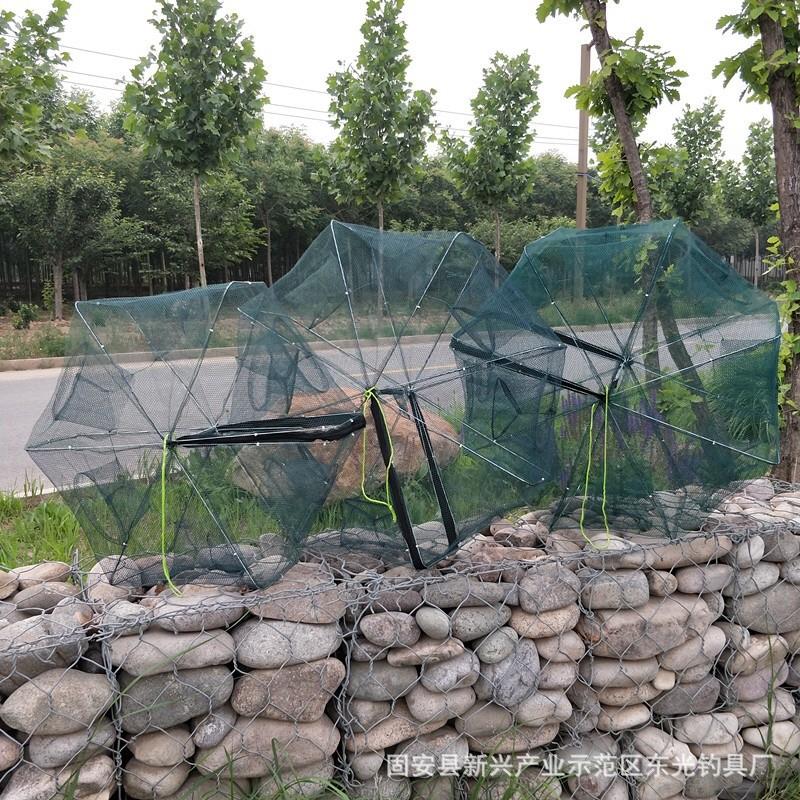 Lồng Bát Giác 8 Cửa Siêu bắt cá + Tặng mồi dụ cá tôm lươn