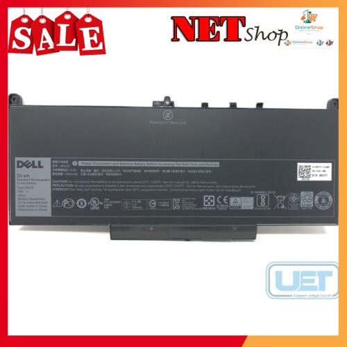 Pin laptop dell latitude e7270 e7470 j60j5 new battery