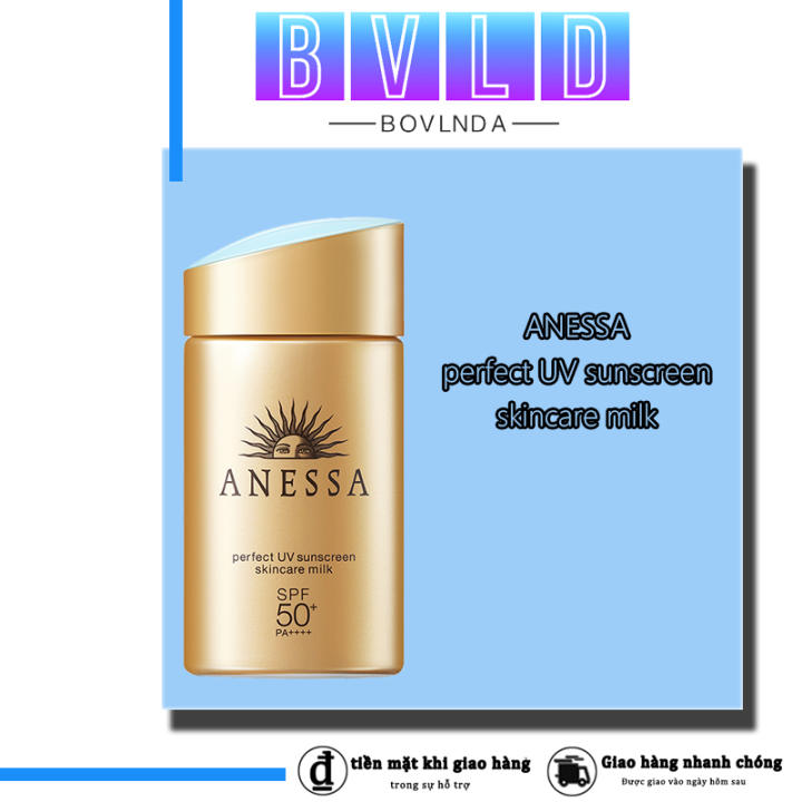 [HCM] Kem Chống Nắng Anessa Perfect UV Sunscreen Skincare Milk SPF 50+ PA++++ 60ml
