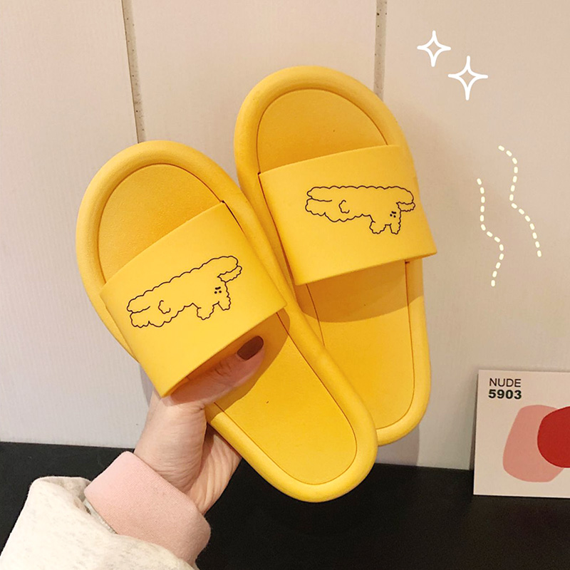 [HCM]Dép Gấu nhún CUTE - Đế chống trượt - KAShop