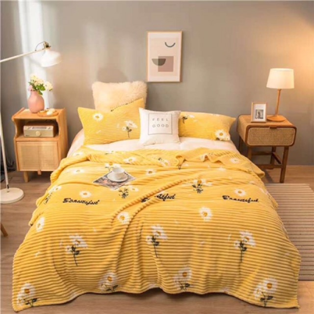 Chăn tuyết nhung tăm siêu mềm mịn - kt: 2m*2m3