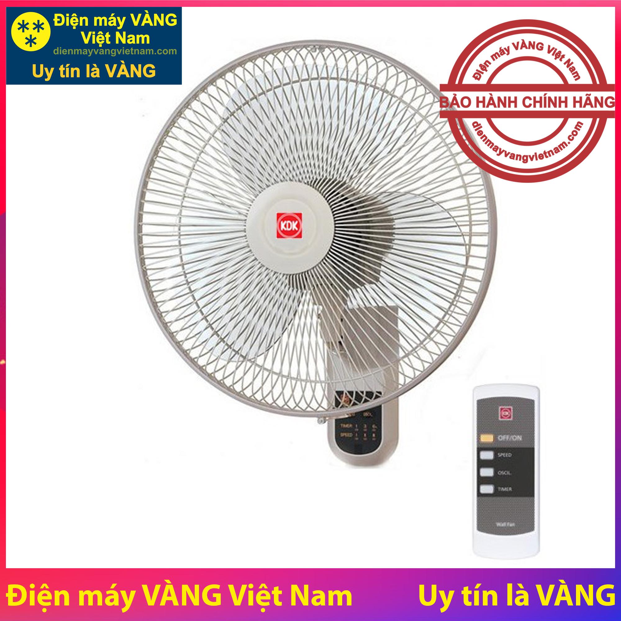 Quạt treo tường malaysia kdk m40m gray