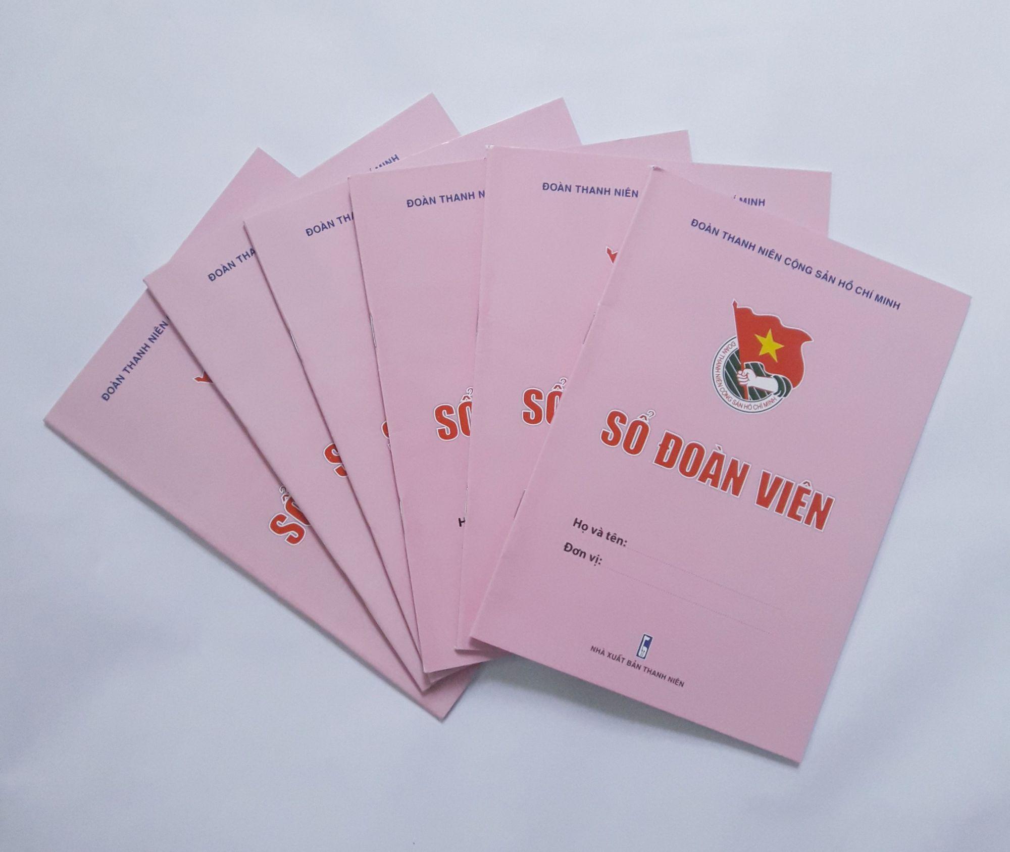 Combo 20 sổ đoàn viên thanh niên mẫu mới