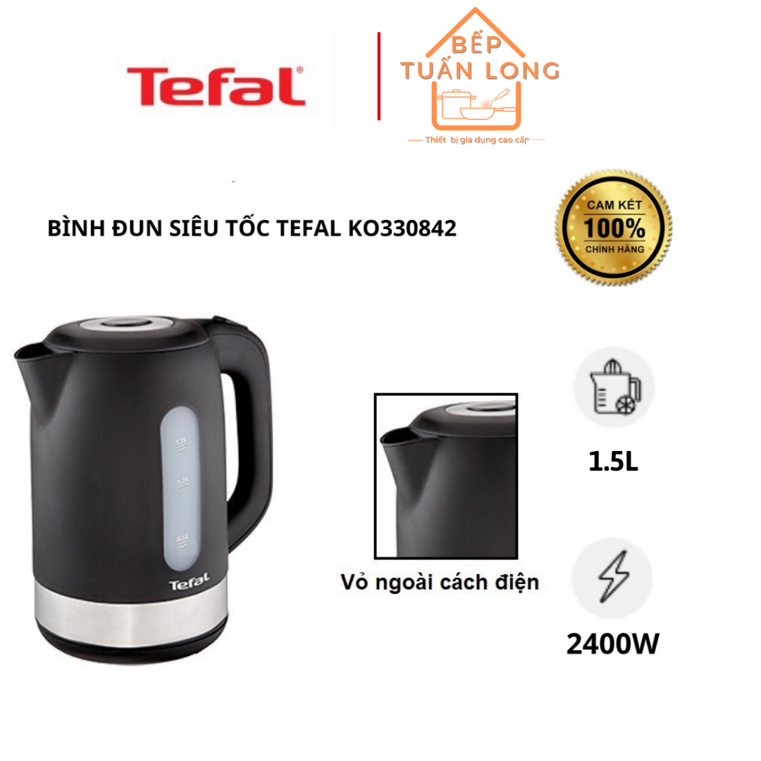 [FREESHIP+ MÃ50K] Bình đun siêu tốc Tefal KO330842