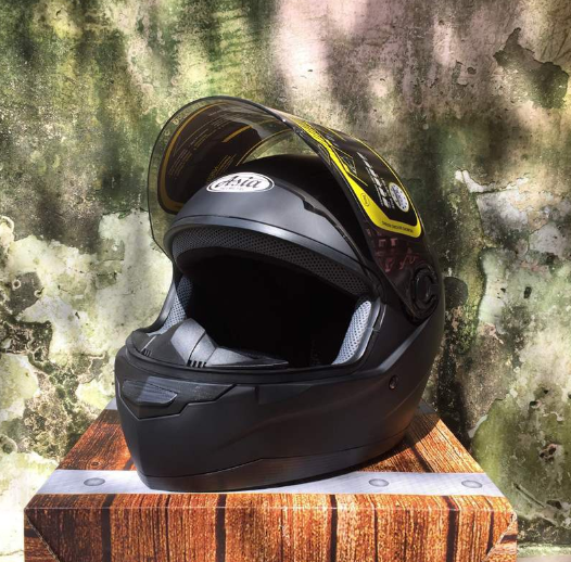 Mũ bảo hiểm fullface Asia M136 đen nhám