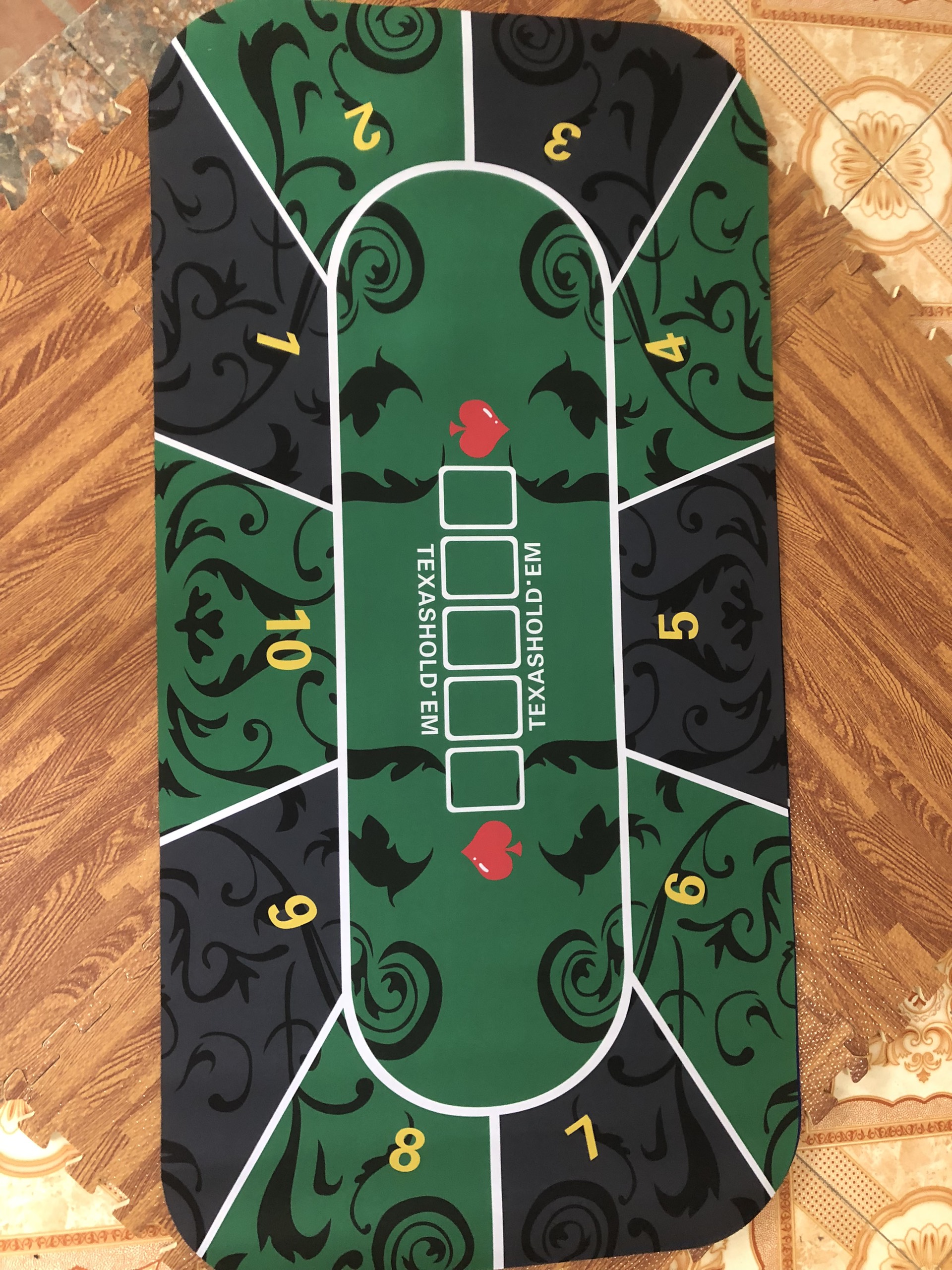 Thảm chơi poker texas hold'em