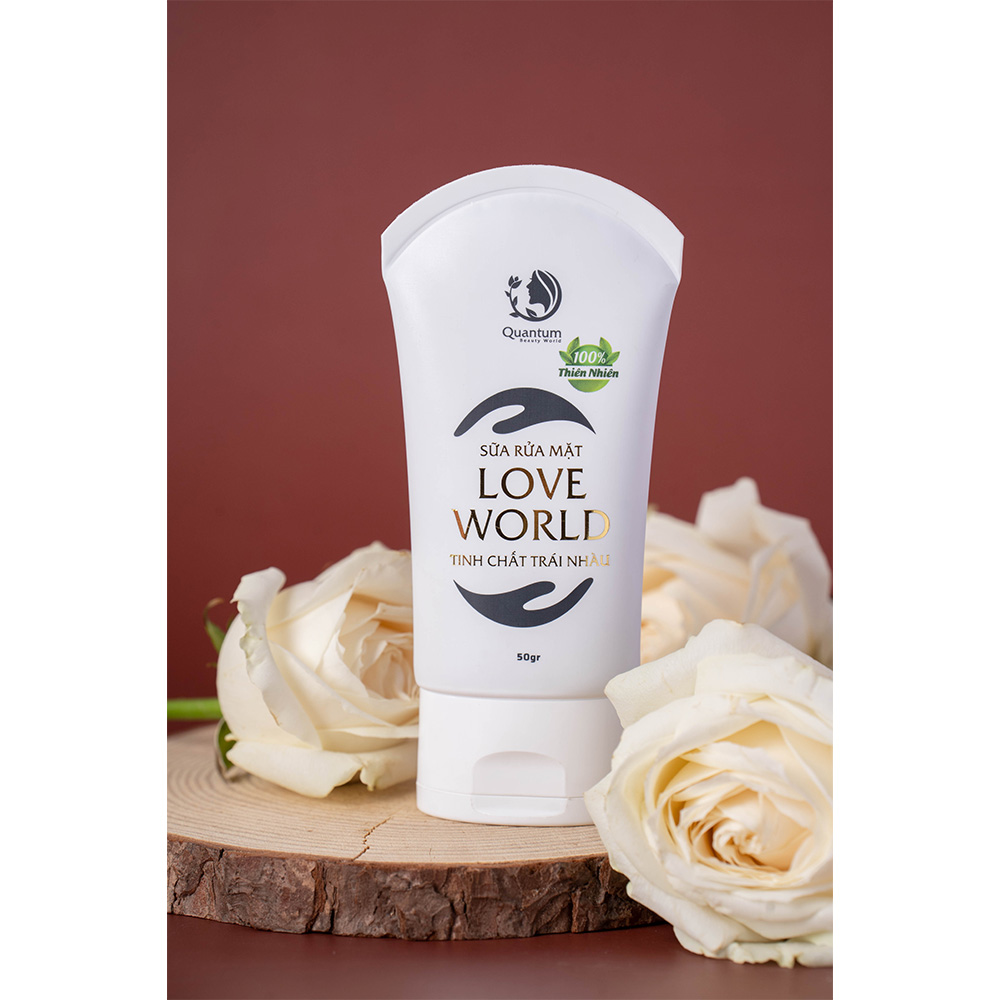 [Chính hãng] Sữa rửa mặt tinh chất trái nhàu Love World
