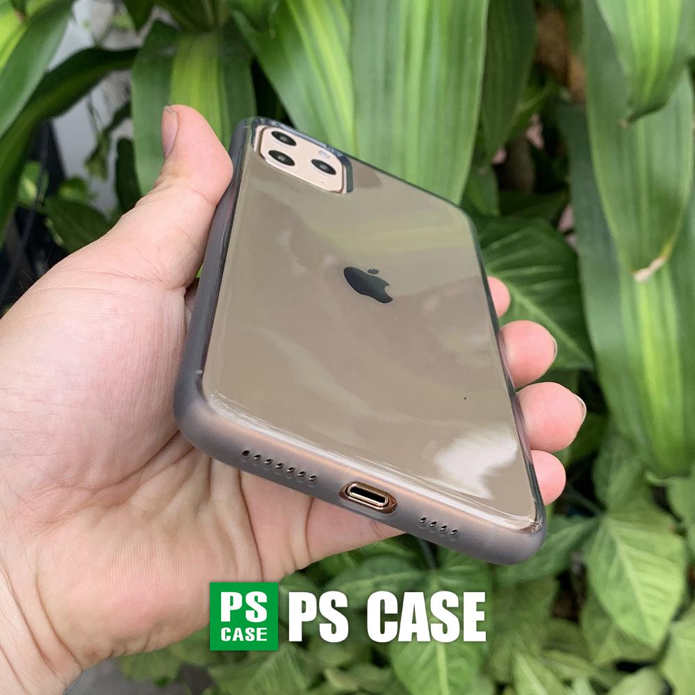 Ốp lưng dẻo chống sốc cao cấp dành cho iPhone 11 Pro Max - Màu đen mờ - PS Case Phân Phối