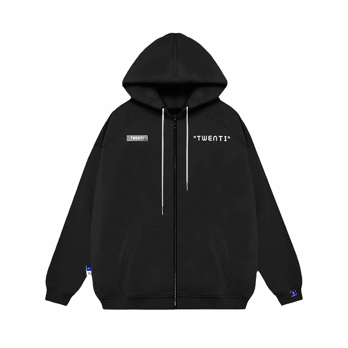 [Nhập Lazxuhuong03 - Giảm 40k/299k]ÁO HOODIE NỈ ZIP TWENTI BASIC NĂNG ĐỘNG