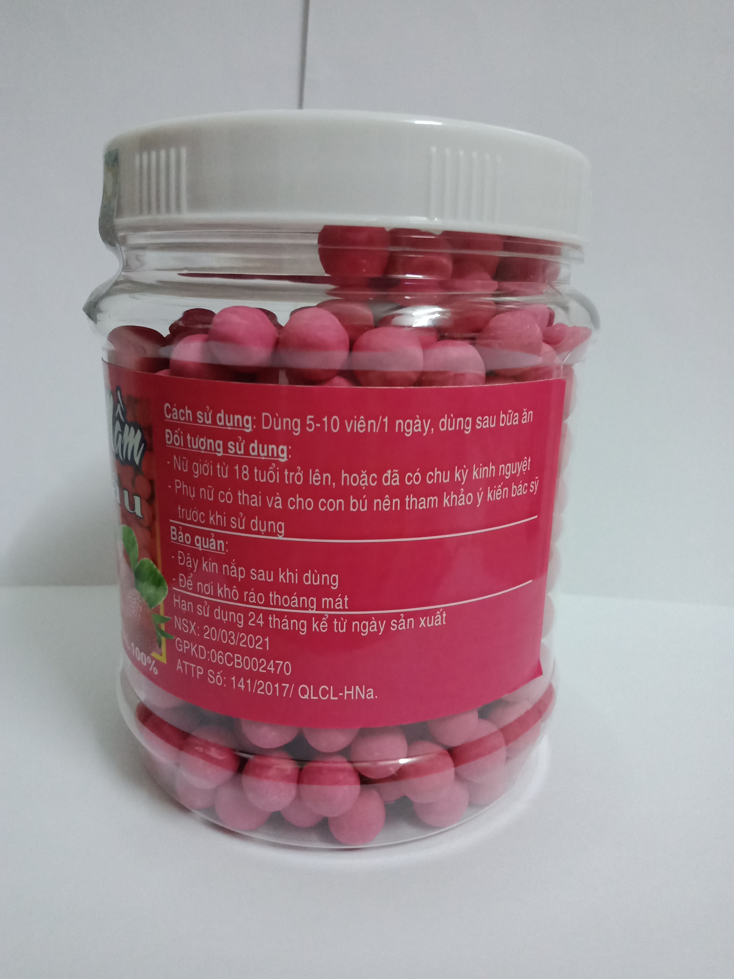 [HCM]500gr viên mầm dâu handmade