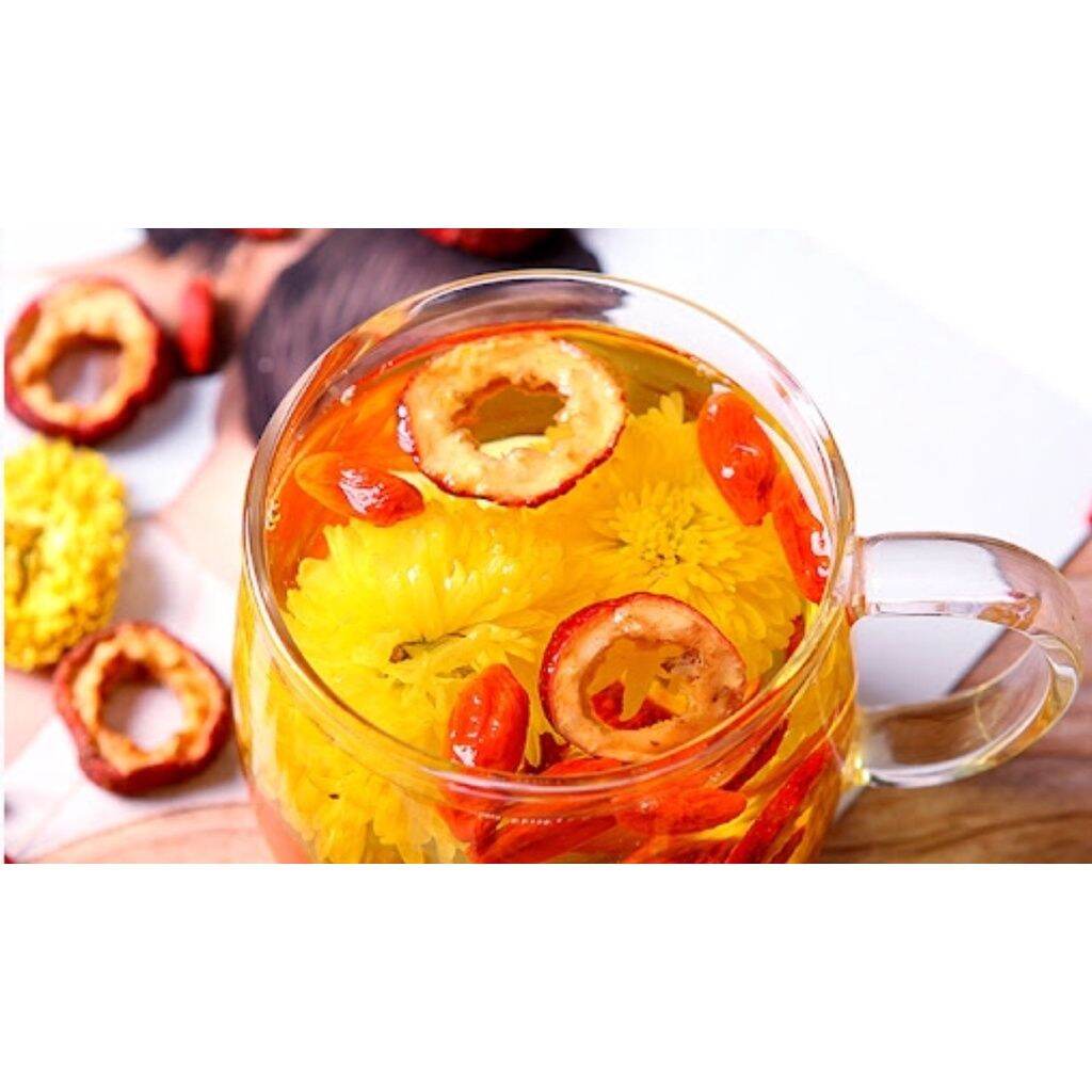 [ HCM] Trà Hoa Cúc Vàng Sấy Khô Loại 1( Thơm, Đẹp Như Hình )