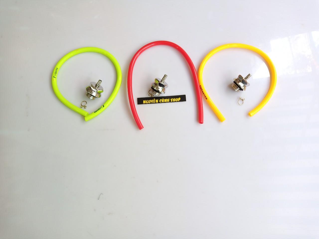 [HCM]Ống thông hơi đầu inox đủ màu