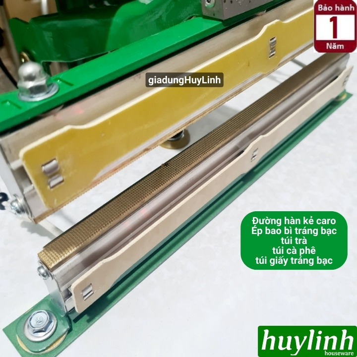 Máy hàn miệng túi đạp chân Tân Thanh M5-400 [M5-300] [máy ép dẻo] [Máy ép túi cà phê - túi trà - túi bạc - túi giấy]