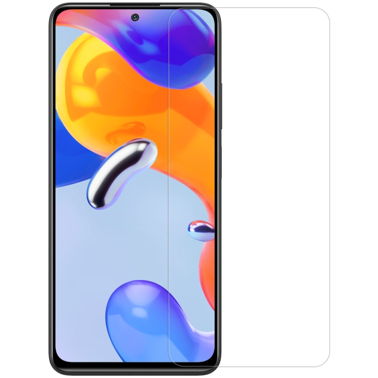 Kính cường lực trong suốt cho Xiaomi Redmi Note 11 Pro (Kèm miếng lau)