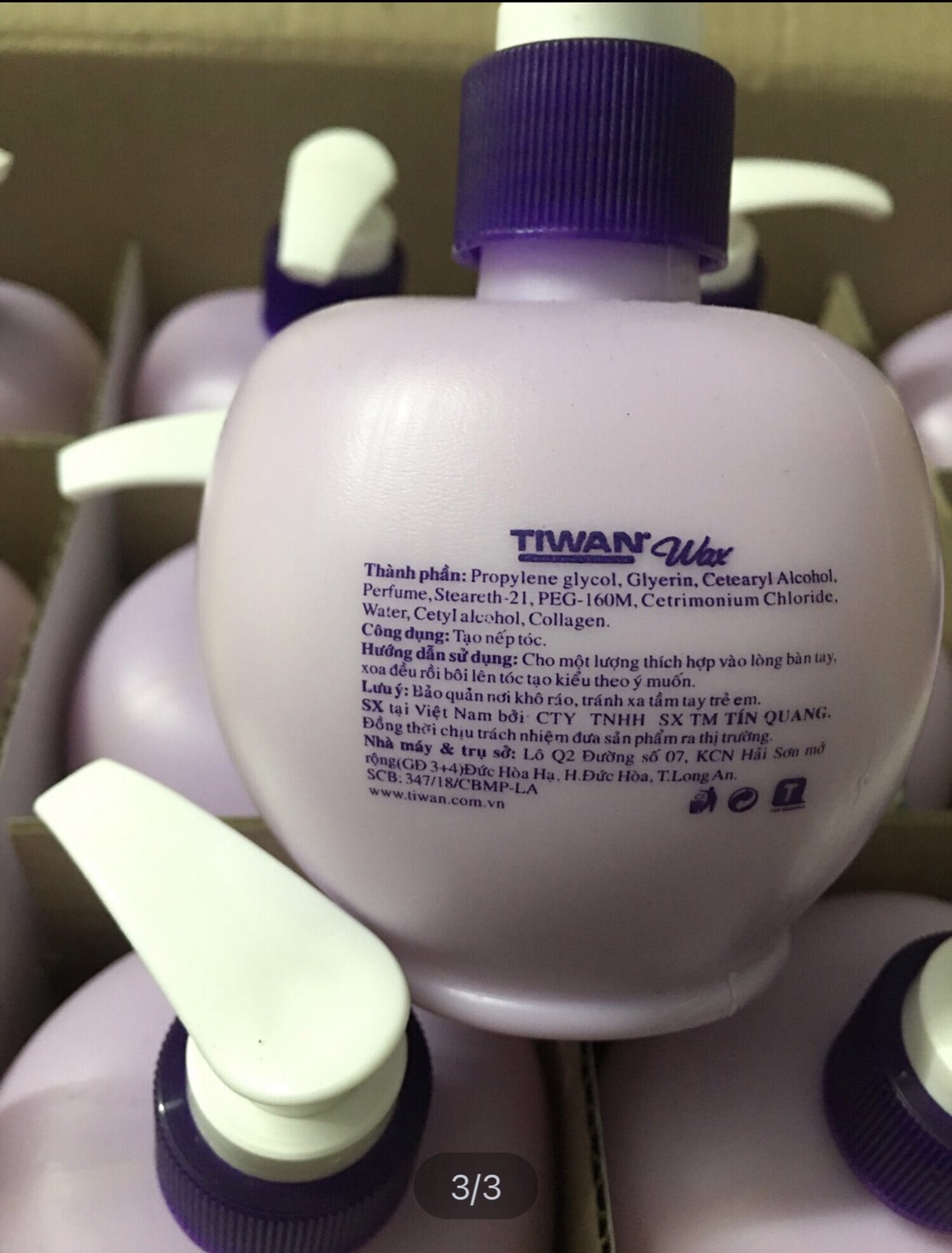 Wax tạo kiểu tóc tiwan collagen