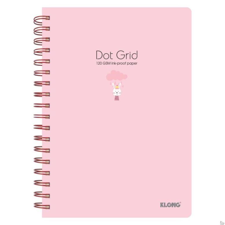 Sổ lò xo kép B5 ruột chấm Dot Grid 200tr 115/76; MS: 960 .