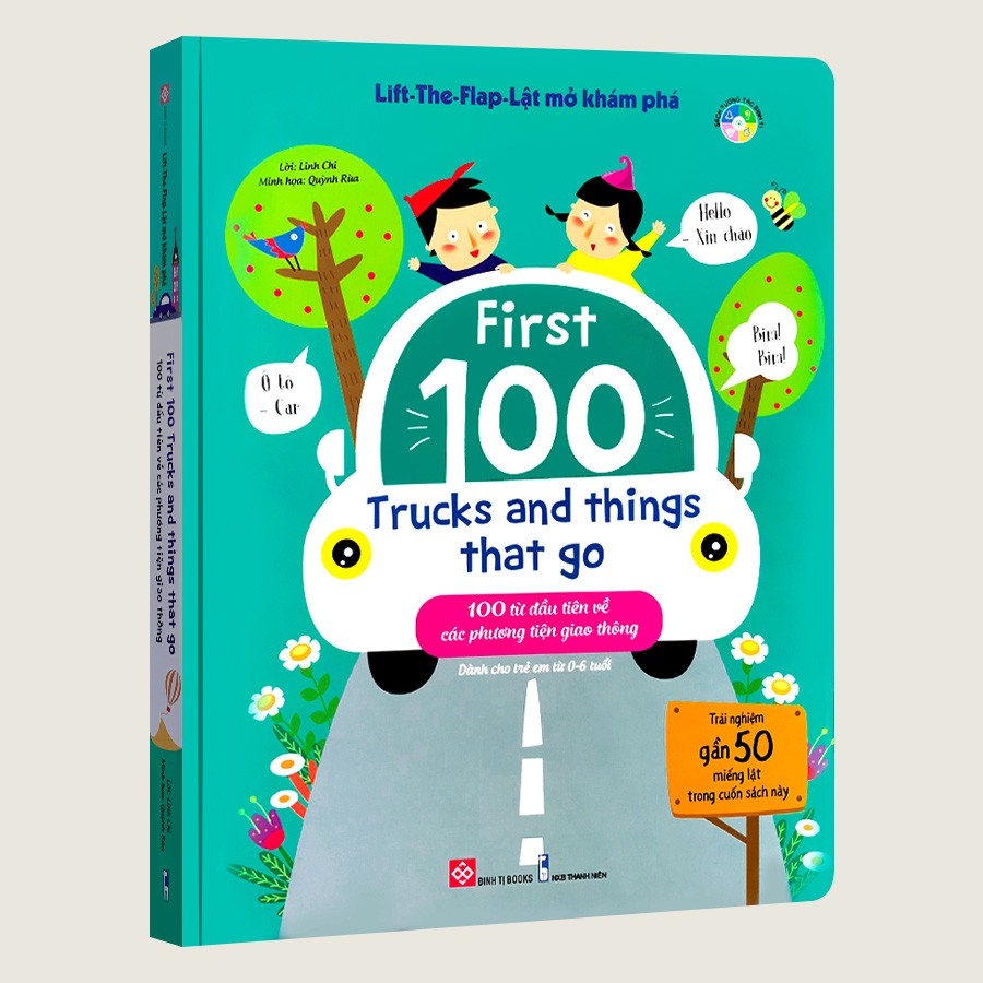 Sách - Lift the flap - Lật mở khám phá - (các phương tiện g.th)
