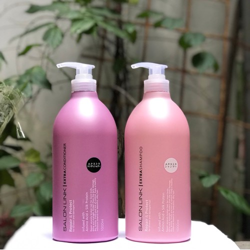 [GIẢM 5% ĐƠN 129K][HCM]Dầu xả kumano salon link extra conditioner cho tóc yếu 1L