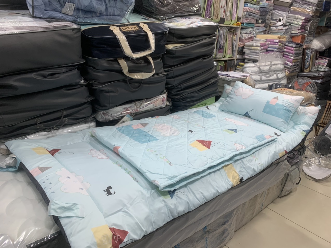 [HCM]Bộ Nệm Tiện Ích Everon Lite ( size 80*195cm )