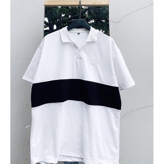 Áo polo phối thân in logo
Chất cotton su