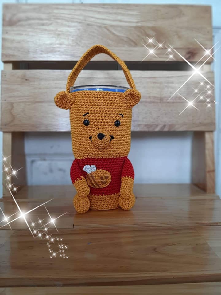 Túi đựng ly giữ nhiệt handmade