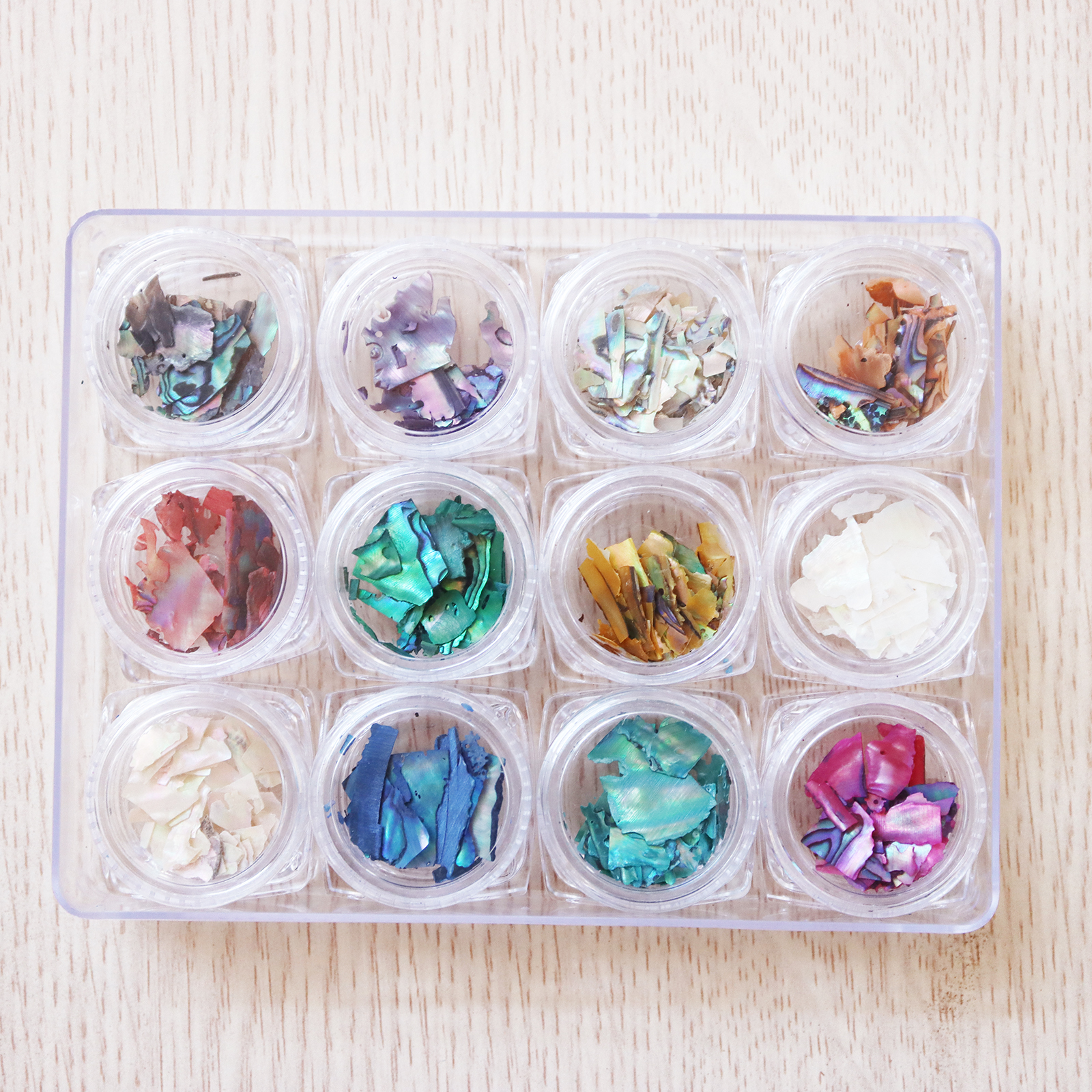 Xà cừ nail vân đá 12 màu